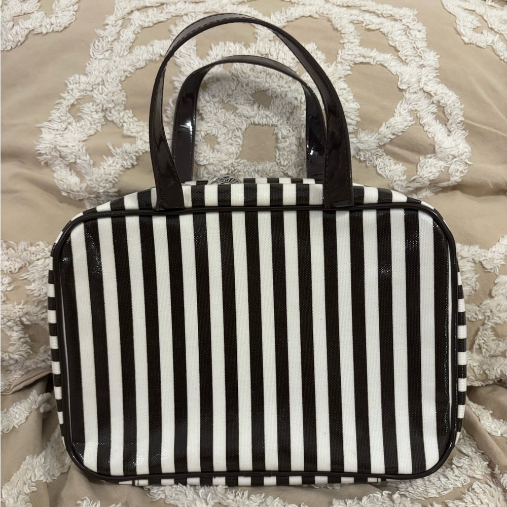 Henri Bendel Striped Toiletry Case with Hanger